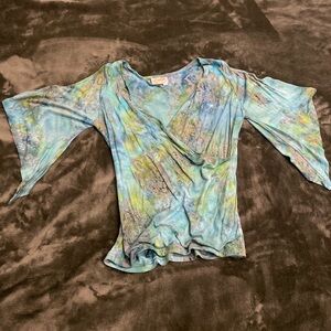 Chic Multicolor Women's Blouse